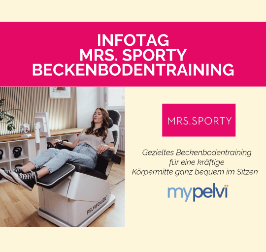 Infotag Mrs. Sporty Beckenbodentraining